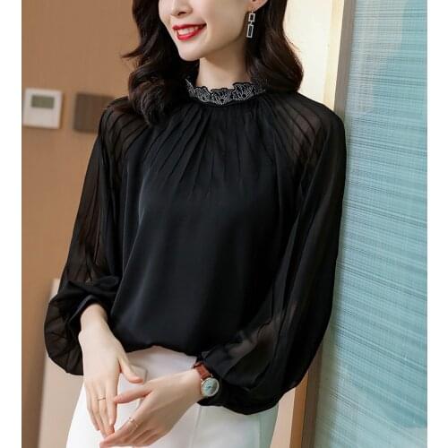 Eesswel Black Blouses