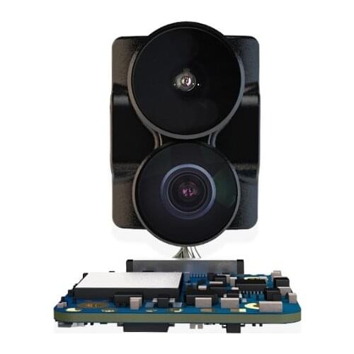 RunCam Hybrid 4K FPV and HD Recording Camera with Dual Lens FOV 145° Single Board, QR Code Parameter Settings 18g Low Latency