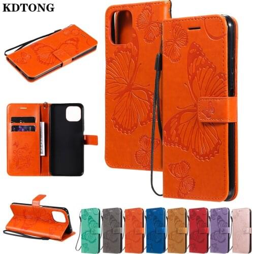 Flip Leather Phone Case for Xiaomi Mi 10 Ultra 10T Lite 5G Pro Capa Card Slot Wallet Stand Embossed Butterfly Protection Cover