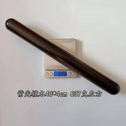 Top-quality purple wingceltis kung Fu/Martial Arts tai chi ruler taiji bars wooden rods sandalwood