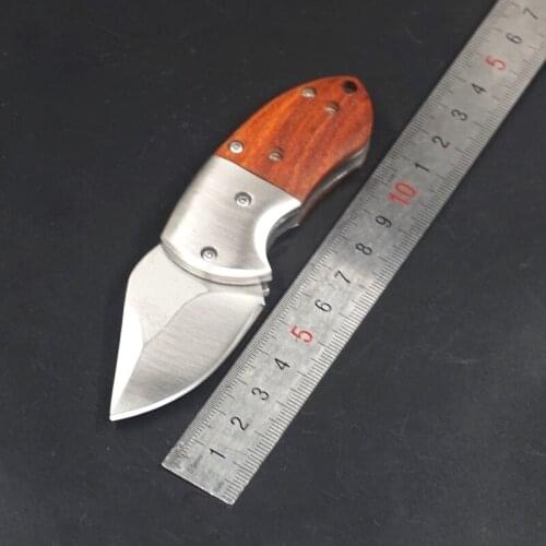 Small Folding Knife Outdoor Survival Pocket Knife 440 Steel Blade Tactical Camping Hunting Knives Combat EDC Multi Tools