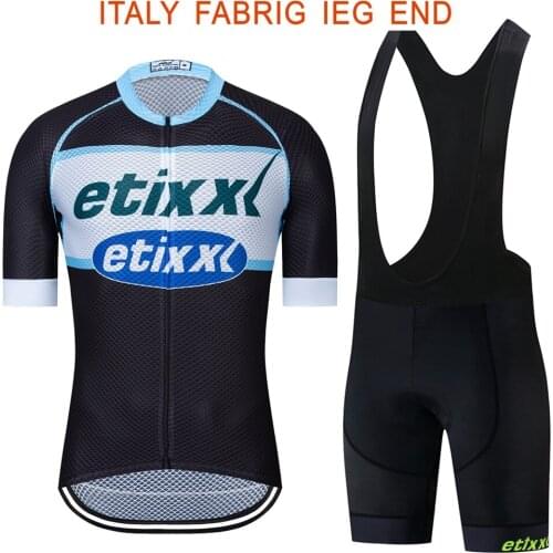 2019 etixxl Summer Men Bicycle Jersey Breathable Kit Cycling Clothing Bike roupa Ropa Ciclismo set maillot Cycling Clothes
