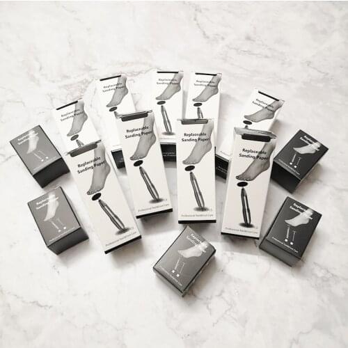 Pedicure Kit Replaceable Sanding Paper Tools Stainless Disc Metal Disk Drill Bits Remove Hard Dead Skin Electric Foot File Set