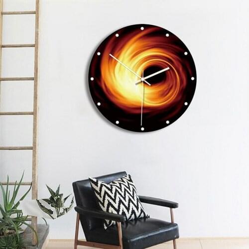 Universe Black Hole Modern Wall Clock Home European Decor Acrylic Wall Clock Modern Design Clocks Home Decor Office 1PC