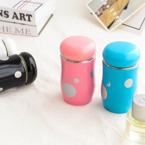 Stainless Steel Girl Cup Gift Thermos Cup Student Cup Cartoon Mushroom Kid 's Mug Thermos Cup Gift Cup Customized Logo