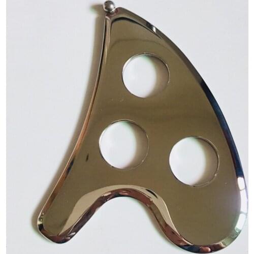 Stainless Steels Gua Sha Massager Women Face Massage Facial Body Scraping Board Muscle Meridian Loose Pain Relief SPA Tools