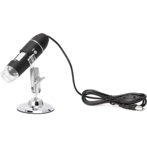 2020 New 1000X Digital Microscope USB Endoscope 8LED Camera Microscopio Magnifier w stand Drop Ship Support