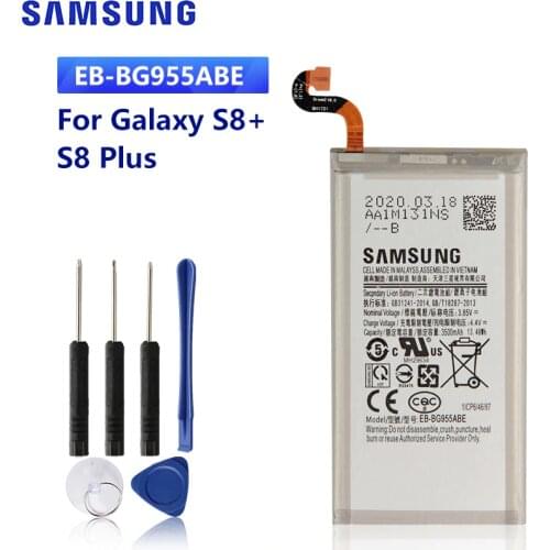SAMSUNG Original Replacement Battery EB-BG955ABA EB-BG955ABE For Samsung GALAXY S8 Plus S8Plus S8+ G9550 G955F G955FD SM-G955