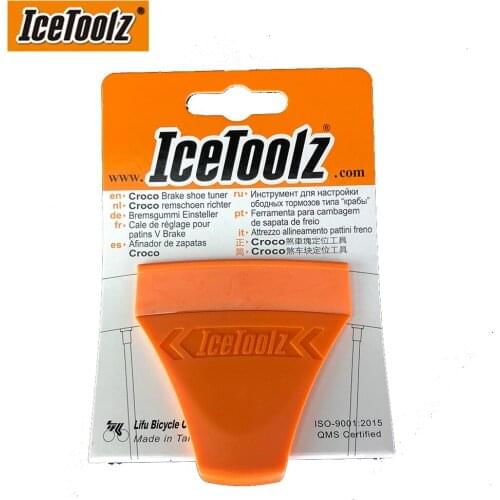 Genuine IceToolz 55B1 Croco Brake Shoe Tuner Various Rim Width 15mm - 40mm Rim Max Depth 60mm Bike Repair Tools