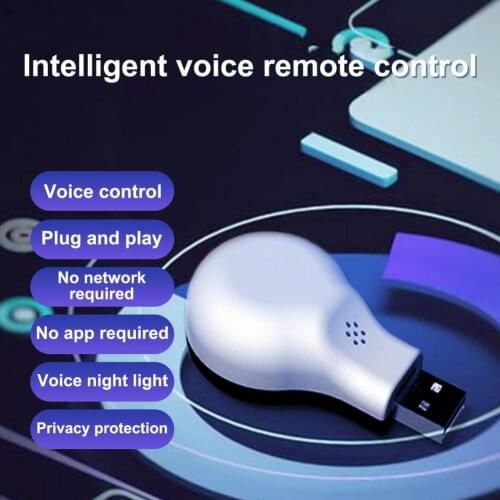 Remote Control Multifunctional IR Remote Control Night Light USB Smart Infrared Voice Remote Control for Air Conditioner