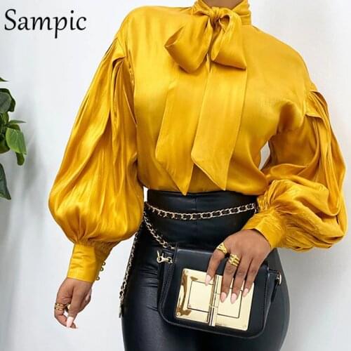 Sampic Satin Blouses