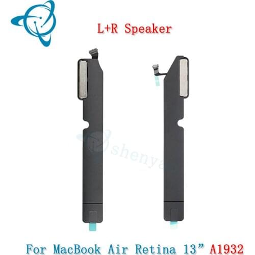 Shenyan New Latop A1932 Speaker Set for Macbook Air Retina 13" Loudspeaker Left and Right Side Set 2018 2019 Year