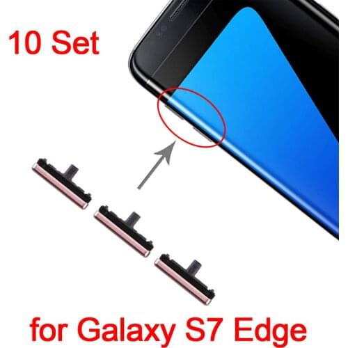 10 Set Side Keys for Galaxy S7 Edge/S8