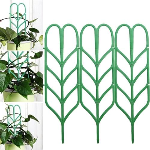 3 Pcs DIY Mini Trellis Frame Plant Artificial Climbing Flower Rack Garden Tool Stand Support Plant Support Frame Preservation