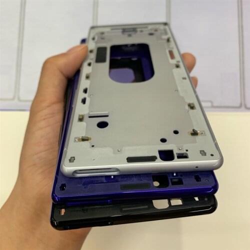 For Sony Xperia 1 OEM Middle Frame Middle Housing With Side Buttons for Sony Xperia 1