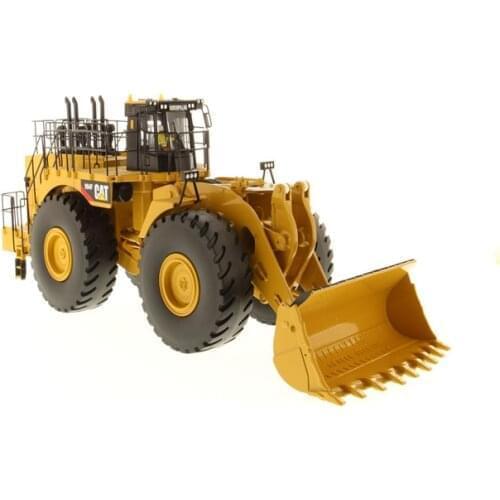 DM 1:50 Caterpillar CAT 994F Wheel Loader with Rock Bucket Engineering Machinery Diecast Toy Model 85161 Collection,Decoration