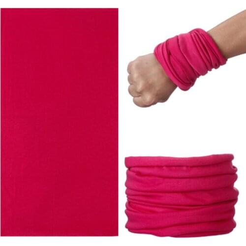 1pc Outdoor scarf Outdoor Headwear Scarf Solid Plain Color Bandana Mask Neck Tube Sun Protection