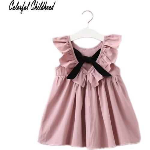 Lovely Kids Dresses For Girls Princess Dress Little Girls Christmas Party Dress Baby Ruffles Backless Burgendy Wedding Dress