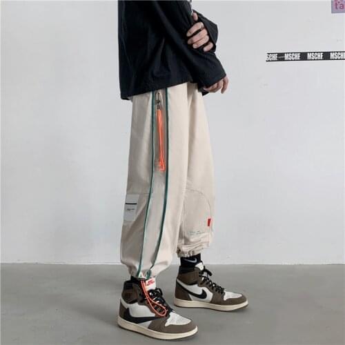 Mens Ankle-Length Pants Hip Hop Harem Pants Men Clothing Mens Trousers Jogger Harajuku Sweatpants 2021 New S-3XL