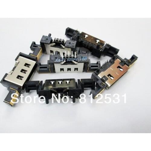 Power Charger Charging Connector Port For Wiiu power socket, Power Charger connector for Wii U. 10pcs/lot