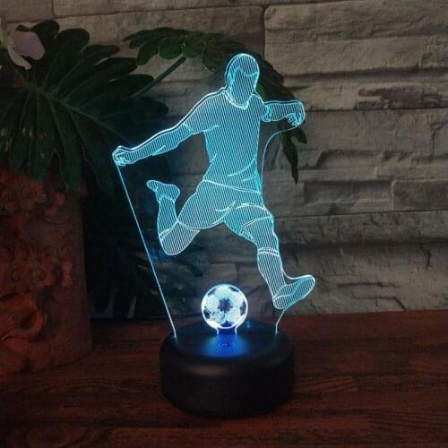 Touch switch Battery Power Led Night Light Christmas Gift Baby lamp Childrens Toys Childrens room decoration 3D night light