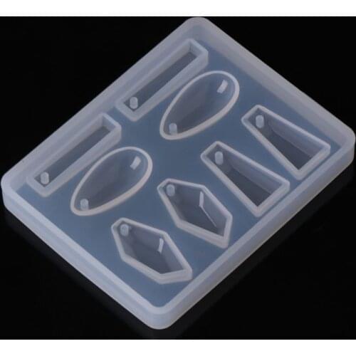 Silicone Mold DIY Geometric Triangle Mirror Craft Jewelry Making Decorative Cake AXYD