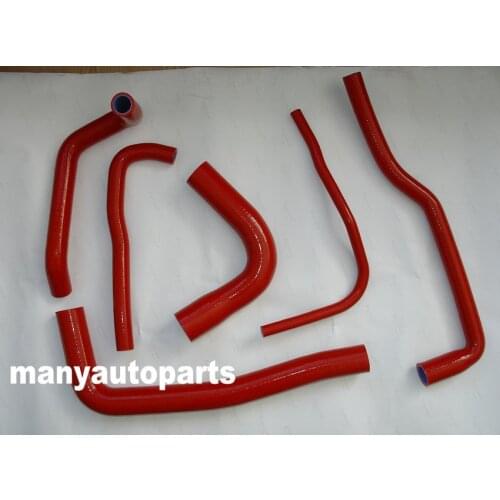 Red Silicone Hose for SAAB 9000 AERO 2.3L B234 / 900/9-3 2.0L B204 Turbo