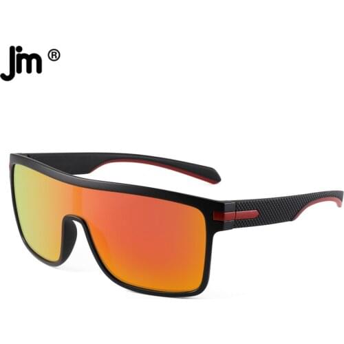 Fashion Oversized Sunglasses Men Women Brand Designer Driving Goggle Shield