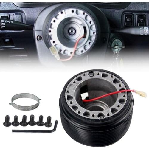 Universal Steering Wheel Hub Adapter Quick Release Bosses Kit for V-W Golf MK3