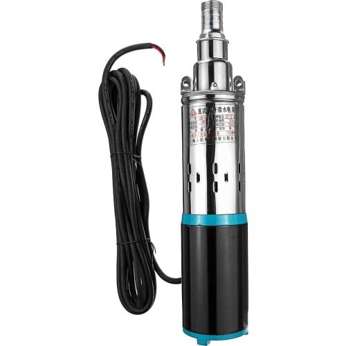 12V/24V Water Pump High Lift 25m Solar High Pressure Deep Well Pump Submersible DC Pump Agricultural Irrigation Garden