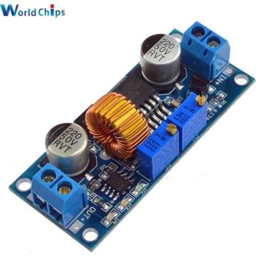 High Efficiency! 5A Adjustable Step Down Power Supply Board XL4015 CC/CV Buck Step-Down Charger Module DC-DC 6-38V To 1.25-36V