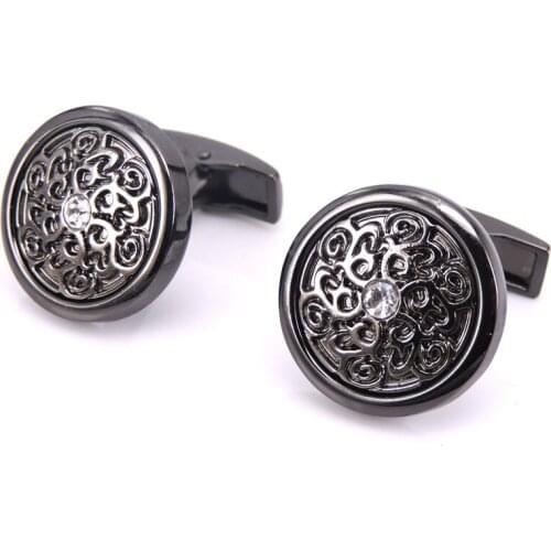 High quality mens clothing boutique brand jewelry CUFFLINKS NEW retro pattern cufflinks, 1 double free delivery