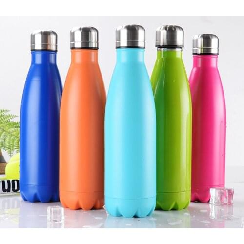 500ML Outdoor Cola Stainless Steel Water Bottle Thermos Bottle Flasks Insulation Cup Vacuum Mug Thermo Cup