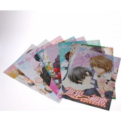 8pcs/Lot Sekai-ichi Hatsukoi Toys Posters Stiker Included 8 Different Pictures Anime Poster Size: 42cm x29 CM