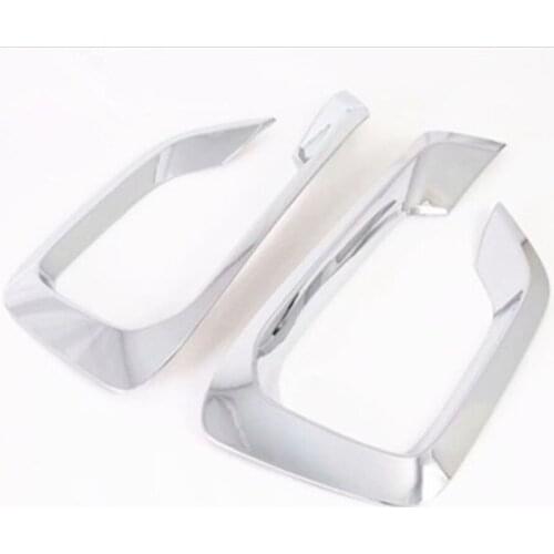 Car Front Foglight Frame Cover trim Sticker Fit For Hyundai Startex MPV H-1 Wagon Car 2018