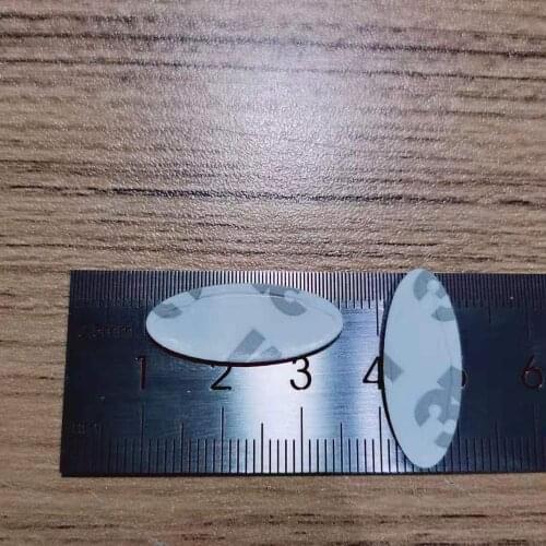 For Ford Escort 5 pcs 25.2mm 10.3 mm Ovel Smart Remote Car Key Shell Emblem Symbol Sticker Logo