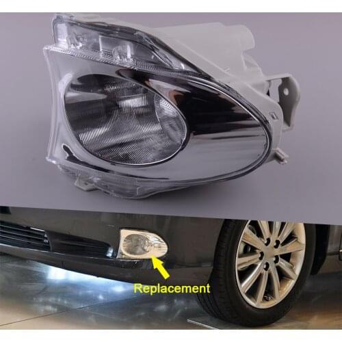 Car Left Front Bumper Driving Fog Lamp Light Lens Housing W/O Bulb 8122133220 Fit for Lexus ES350 2010 2011 2012 LX2594105