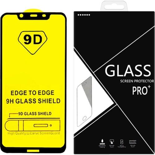 CAMDEMS 9D 50PCS 2in1 anti-scratch Tempered glass screen protector for Nokia 6 2018 7 PLUS 3 5.1 X7 8.1 A6 mobile phone with box