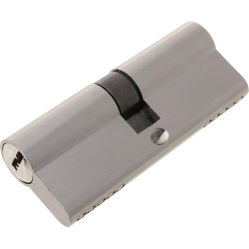 Double Open Lock Door Window Security 60 70 80 90mm Cylinder Key Anti-Theft Entrance Brass Door Lock Lengthened Core