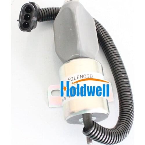 Holdwell Stop Solenoid 332/J5060 for JCB JS180 JS240 JS260 JS160 Stopper Motor 24V