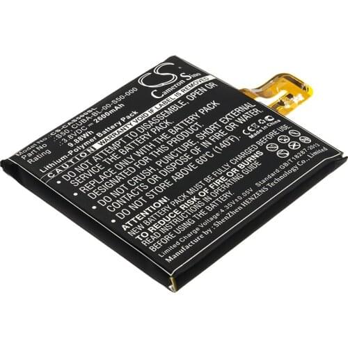 Cameron Sino Mobile SmartPhone Replacement Li-Polymer Battery 2600mAh For CUBA-BL-00-S50-000 HTC S50 Free Tools