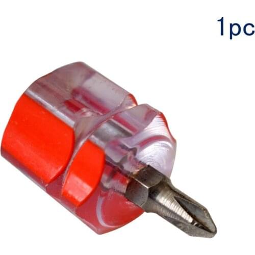 Screwdriver Kit Set Mini Small Portable Radish Head Screw Driver Transparent Handle Repair Hand Tools Car Repair YC102004