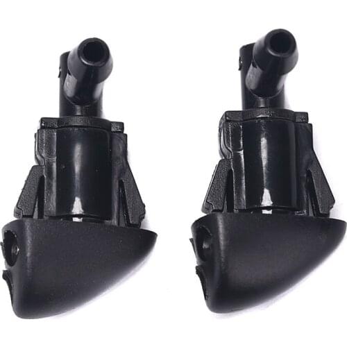 New 2Pcs 3-Hole Car Windshield Washer Wiper Water Spray Nozzle Fit for cars Spray Nozzles