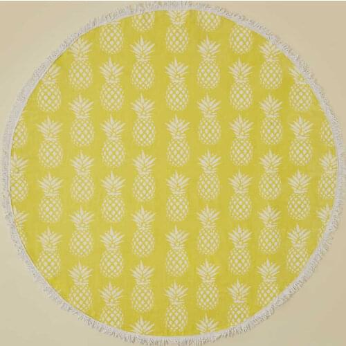 PINEAPPLE Beach Towel, Bath Towel, Healthy and Soft, for Men and Women Beach Towel