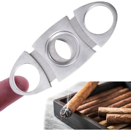 Portable Pocket Clipper Cigar Accessories Scissors Metal Cigar Cutter Pocket Stainless Steel Cigar Scissors Accessories