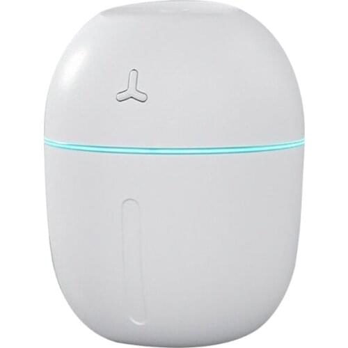 Portable 300ml Nano Spray Mini Humidifier Cute Antlers Quiet USB Air Diffuser Fogger Mist Maker Sprayer with LED Light