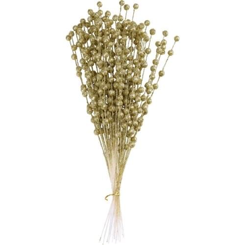 Christmas Glitter Berries Party Photography Supplies Flower Arrangement Foam DIY Xmas Wreath No Bad Smell Home Craft Decoration