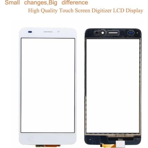 10pcs/lot 5C touch screen For Huawei Honor 5C TouchScreen Sensor Digitizer Glass Lens Front Panel Black White gold