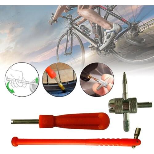 Steel Car Truck Tyre Tire Valve Stem Puller Repair Install Tool Car Plug Core Remover Styling Vacuum Nozzle Wrench Repair Tools