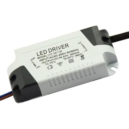 1 pc Led high power drive transformer 8W 12W 18W 24W Constant Current External ballast Power Supply for ceiling lamp Equipment